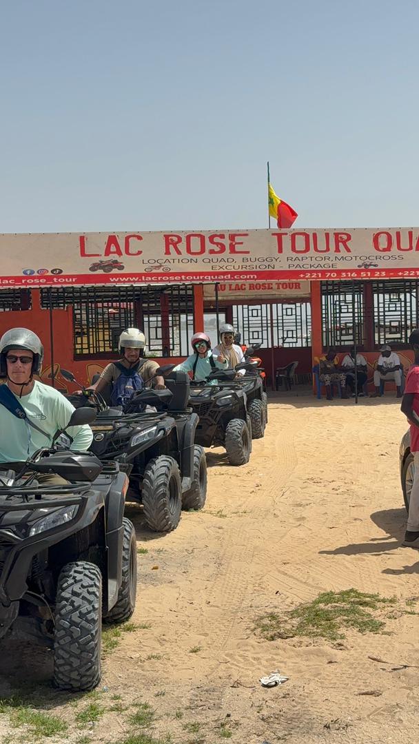 Petit Tour 45 minutes en quad au Lac Rose